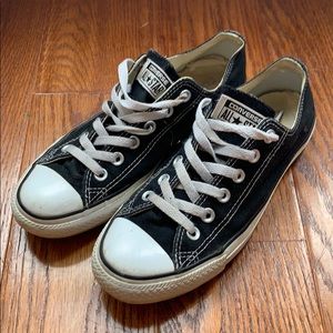 Black Low Top Converse